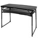 Aktive Mesa plegable camping ajustable en altura y antideslizante Negro