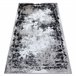 Alfombra GLOSS moderno 8493 78 vintage elegante marco 80x150 Gris