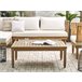 Beliani Conjunto longue CREMONA Blanco/ Beige