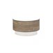 Aplique De Pared Metal Serie Myriam Gris