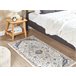 Beliani Alfombra de pelo corto HERMON 80x150 Multicolor