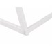Beliani Estructura de cama Madera de pino SAURAT 94x206 Blanco