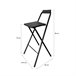 Acomoda Textil – Taburete de Bar Plegable. (2 Unidades) Negro