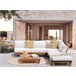 Beliani Conjunto longue SANZA Blanco