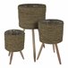 Well Home Set 3 maceteros Natural