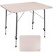 Mesa camping plegable altura regulable Aktive Camping Blanco