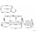 Beliani Conjunto longue CREMONA Blanco/ Beige