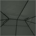 Techo de Repuesto para Cenador Poliéster Outsunny 400x300 Gris