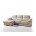 Chaise longue piel WILLY Beige