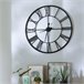 Reloj De Metal Negro Vintage Negro