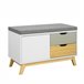 Banco Zapatero con 2 cajones y 1 Puerta FSR92-W SoBuy Blanco