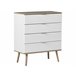 Beliani Cómoda WALPI 79 Blanco