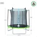 Aktive Cama elástica infantil exterior Negro/ Verde