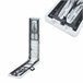 Banco plegable Ljusnarsberg para 4 personas metal/plástico Blanco