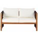 Beliani Conjunto longue ANTRIA Beige