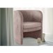 Sillón modelo HEBE decorativo Rosa