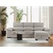 Chaise longue LUCAS Beige