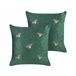 Beliani Cojín decorativo TALINUM 45x45 Verde