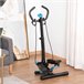 Máquina de Step Acero, ABS HOMCOM, deportes y ocio - fitness Negro