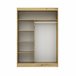 Armario TOUCH II puertas correderas con espejo 150x215cm Roble