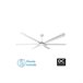 Ventilador De Techo Metal Serie Marea Blanco