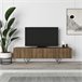 Mueble tv 3 puertas 160 cm GIACOMO Marron