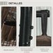 Silla Colgante Acero Marron