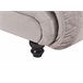 Beliani Chaise longue Poliéster LORMONT Gris Oscuro