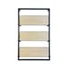 Acomoda Textil – Estante para pared de Madera. (3 Baldas) Madera Clara