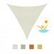 Toldo Vela Triangular Poliéster Outsunny 600x600 Beige