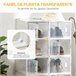 Armario Modular PP HOMCOM, hogar - muebles de recibidor 28 Blanco
