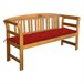 Banco De Jardín 157x45 Rojo