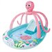 Centro de juegos hinchable agua pulpo c/difusor INTEX Azul