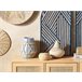 Beliani Jarrón decorativo KAMERING Azul Claro