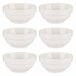 Set 6 cuencos porcelana aperitivo colección VESSIA Blanco