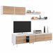Mueble de salón LINE Blanco/ Madera