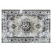 Beliani Alfombra de pelo corto ALMUS 140x200 Gris