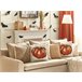 Beliani Cojín decorativo CURBITA Beige