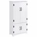Alacena de Cocina MDF, Melamina de Madera HOMCOM, hogar - cocina Blanco