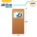 Tumbona plegable de madera Aktive Azul