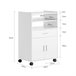 Aparador Auxiliar bajo de Cocina para microondas FSB09-W SoBuy Blanco