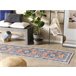 Beliani Alfombra de pelo corto RITAPURAM 60x200 Azul