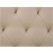 Beliani Cama con somier Piel sintética ESSONNE 219x208 Beige