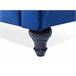 Beliani Conjunto de sofás CHESTERFIELD Azul Marino