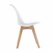 Pack de 4 sillas de cocina YESSI Pack de 4 sillas de cocina YESSI Blanco