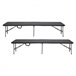 Pack 2 Bancos Plegables Catering Thinia Home Marron