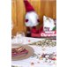 MANTEL DE NAVIDAD HOLLY JOLLY Blanco