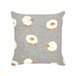 Beliani Cojín decorativo EINADIA Gris