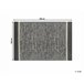 Beliani Alfombra de exterior BALLARI 120x180 Negro