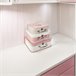 WELL HOME - Set de 3 maletitas infantiles, para niños Rosa